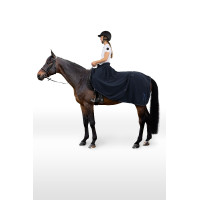 Copri groppa in pile 2-in-1 Horze Marina Blu marino