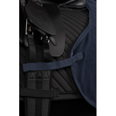 Copri groppa in pile 2-in-1 Horze Marina Blu marino