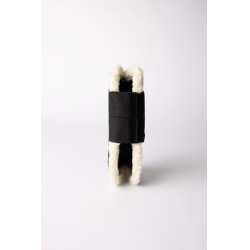 Ghette con finta pelliccia Horze Armour Airflow Nero