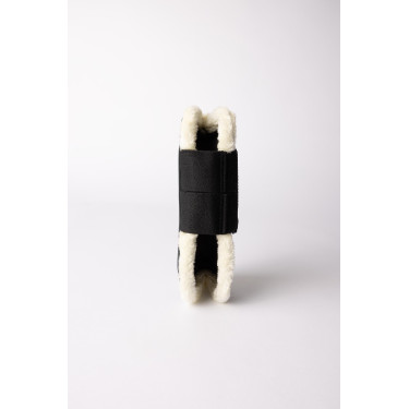 Ghette con finta pelliccia Horze Armour Airflow Nero