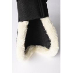 Ghette con finta pelliccia Horze Armour Airflow Nero