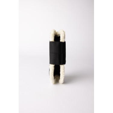 Ghette con finta pelliccia Horze Armour Airflow Marina Blu marino