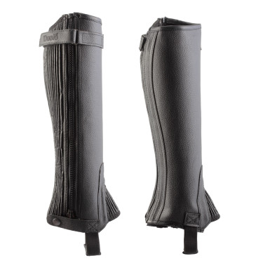 Mini-Chaps Daslö Bambino Pelle Nero