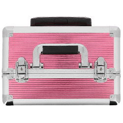 Cassetta per toelettatura con ruote Je t’aime Equithème Rosa / argento