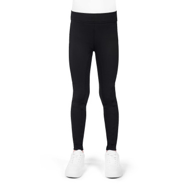 Leggings Birdy da bambino Equithème Nero Leggings Birdy da bambino Equithème Nero