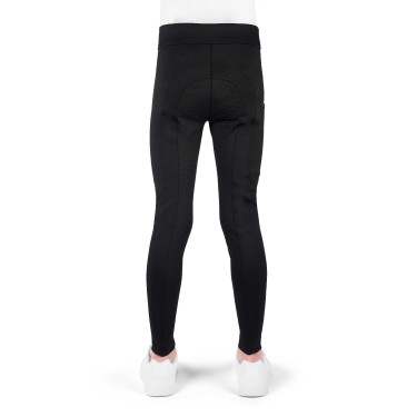 Leggings Birdy da bambino Equithème Nero Leggings Birdy da bambino Equithème Nero