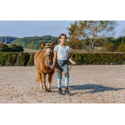 Leggings Birdy da bambino Equithème Kaki