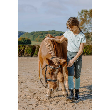 Leggings Birdy da bambino Equithème Kaki