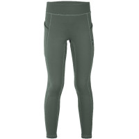 Leggings foderati in pile Riding World Volga per bambini Grigio verde