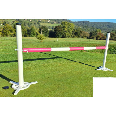 Kit ostacolo Hippotonic con cubo Rosa / bianco