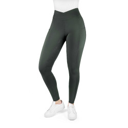 Leggings Equithème Fanny donna Kaki