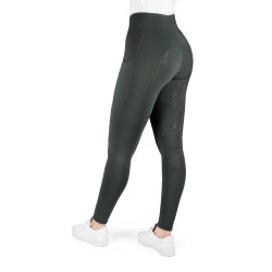 Leggings Equithème Fanny donna Kaki