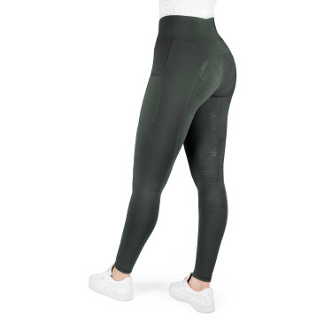 Leggings Equithème Fanny donna Kaki