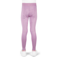 Leggings Flora Bambina Je T'aime Equithème Malva Viola Leggings Flora Bambina Je T'aime Equithème Malva Viola