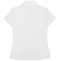 Polo da concorso Equithème Suzanne donna Bianco