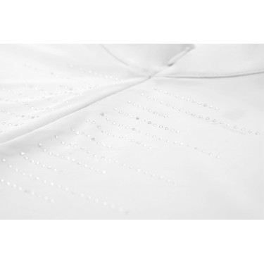 Polo da concorso Equithème Suzanne donna Bianco