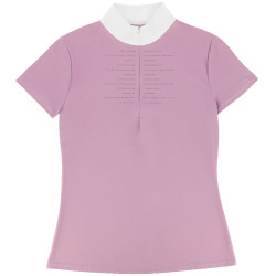 Polo da concorso Equithème Suzanne donna Malva Viola Polo da concorso Equithème Suzanne donna Malva Viola
