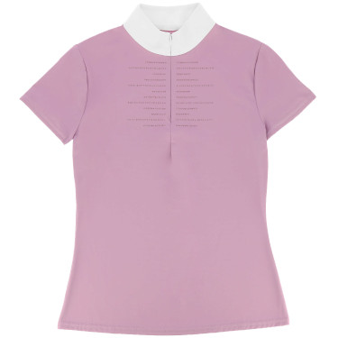 Polo da concorso Equithème Suzanne donna Malva Viola Polo da concorso Equithème Suzanne donna Malva Viola