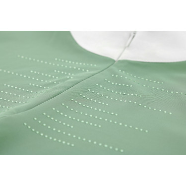 Polo da concorso Equithème Suzanne donna Verde chiaro Polo da concorso Equithème Suzanne donna Verde chiaro