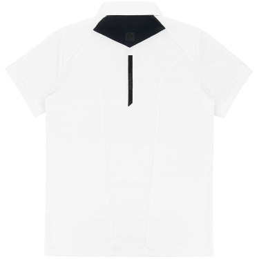 Polo da concorso Equithème Chris uomo Bianco