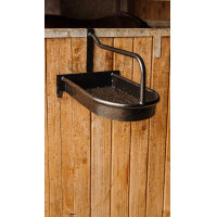 Porta-sella con cestino amovibile Hippotonic Nero Porta-sella con cestino amovibile Hippotonic Nero