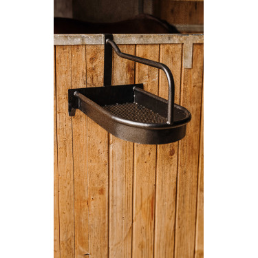 Porta-sella con cestino amovibile Hippotonic Nero Porta-sella con cestino amovibile Hippotonic Nero