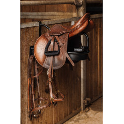 Porta-sella con cestino amovibile Hippotonic Nero Porta-sella con cestino amovibile Hippotonic Nero