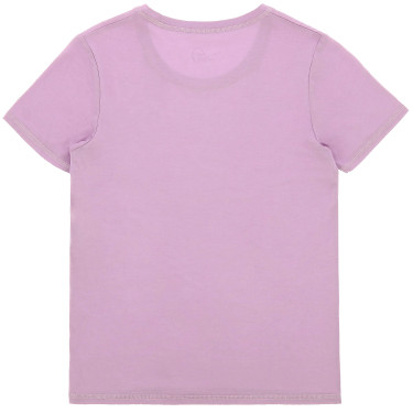 T-shirt bambino e junior Ti amo Equithème Bonnie Malva Viola