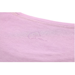 T-shirt bambino e junior Ti amo Equithème Bonnie Malva Viola