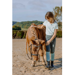 T-shirt bambino e junior Ti amo Equithème Bonnie Verde / menta