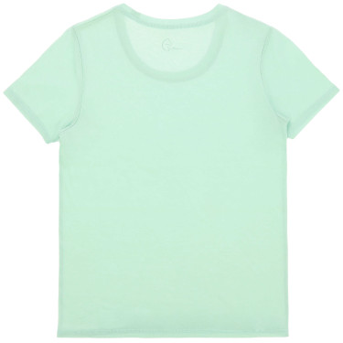 T-shirt bambino e junior Ti amo Equithème Bonnie Verde / menta