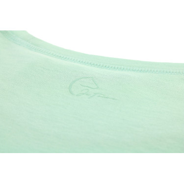T-shirt bambino e junior Ti amo Equithème Bonnie Verde / menta