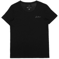 T-shirt Je t'aime Equithème Bonnie donna Nero