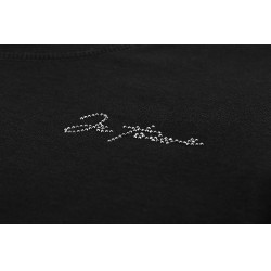 T-shirt Je t'aime Equithème Bonnie donna Nero