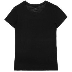 T-shirt Je t'aime Equithème Tessie donna Nero
