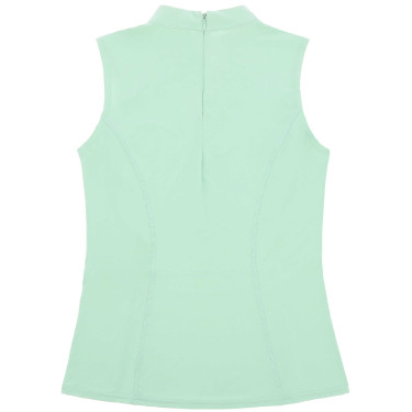 T-shirt senza maniche Je t'aime Equithème Carla donna Verde / menta