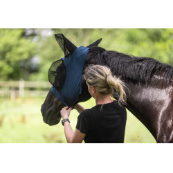 Maschera antimosche in lycra Lami-Cell Blu Maschera antimosche in lycra Lami-Cell Blu