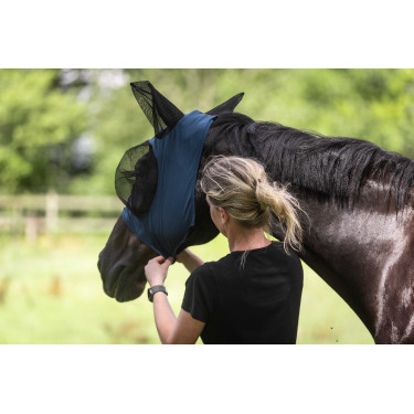 Maschera antimosche in lycra Lami-Cell Blu Maschera antimosche in lycra Lami-Cell Blu