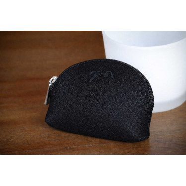 Portamonete Pénélope Nero glitter