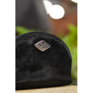 Portamonete Pénélope Nero glitter