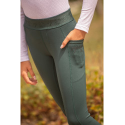 Pantaloni Pull On Eden by Pénélope Delphe Verde scuro
