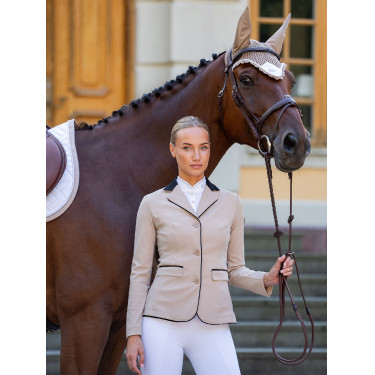 Giacca da concorso Equestrian Stockholm Classic Sabbia Beige
