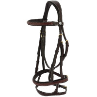 Briglia in cuoio oliato Norton Pro Oliva Avana Marrone