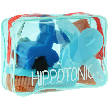 Kit per la toelettatura Hippotonic Junior Turchese Blu