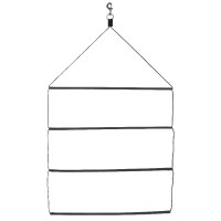 Espositore a scala regolabile per coperta Hippotonic Nero Espositore a scala regolabile per coperta Hippotonic Nero