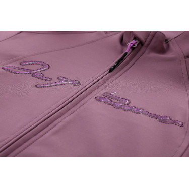 Gilet Je t'aime Equithème Ilona donna Llilas Viola