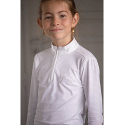 Polo da concorso Eden by Pénélope Bruges Mesh Bianco