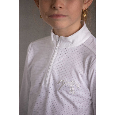 Polo da concorso Eden by Pénélope Bruges Mesh Bianco