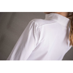 Polo da concorso Eden by Pénélope Bruges Mesh Bianco