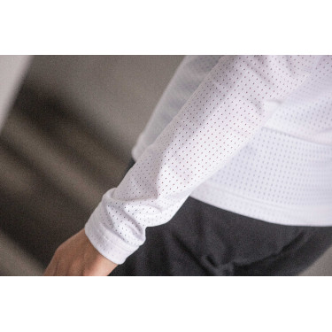 Polo da concorso Eden by Pénélope Bruges Mesh Bianco